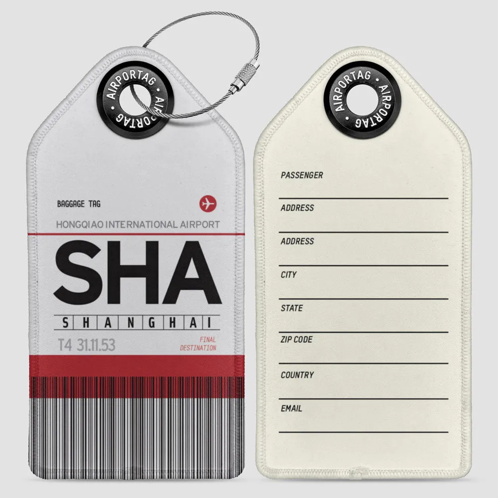 SHA - Luggage Tag