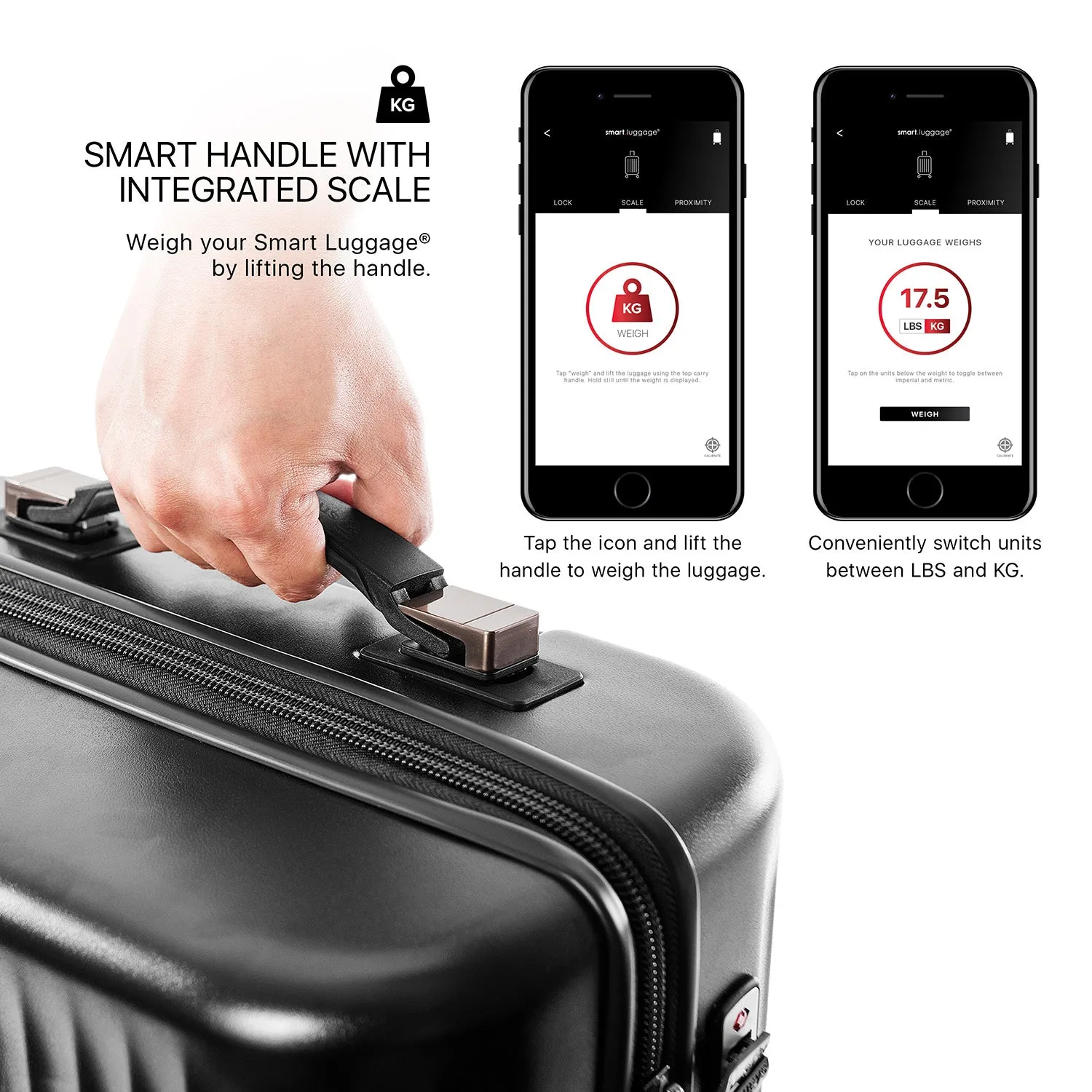 SmartLuggage® 3pc. Set - Airline Approved