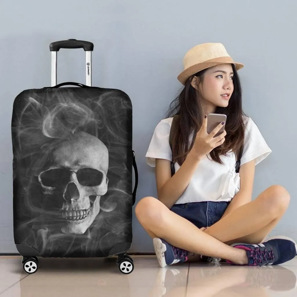Smoked Skull Luggage Cover