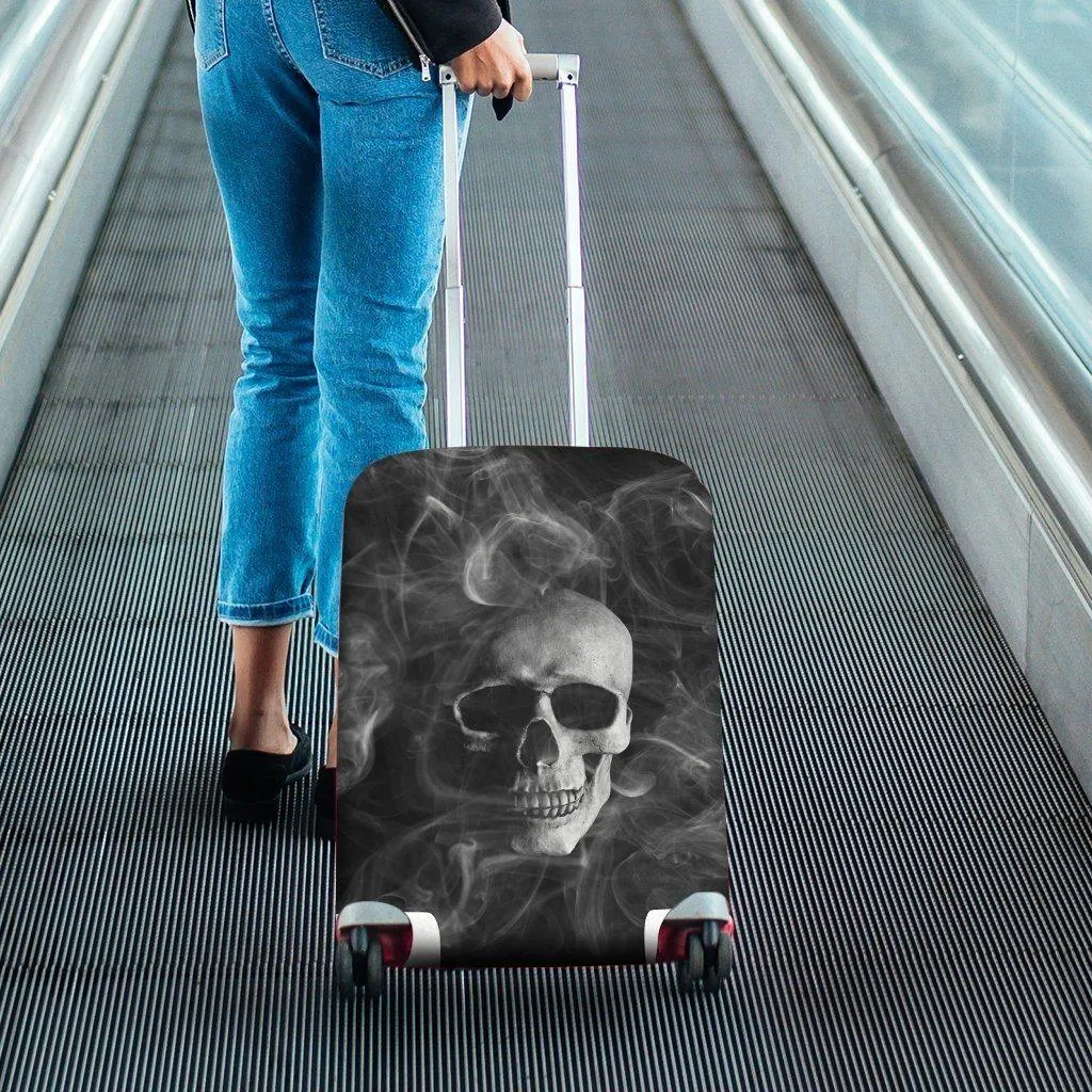Smoked Skull Luggage Cover