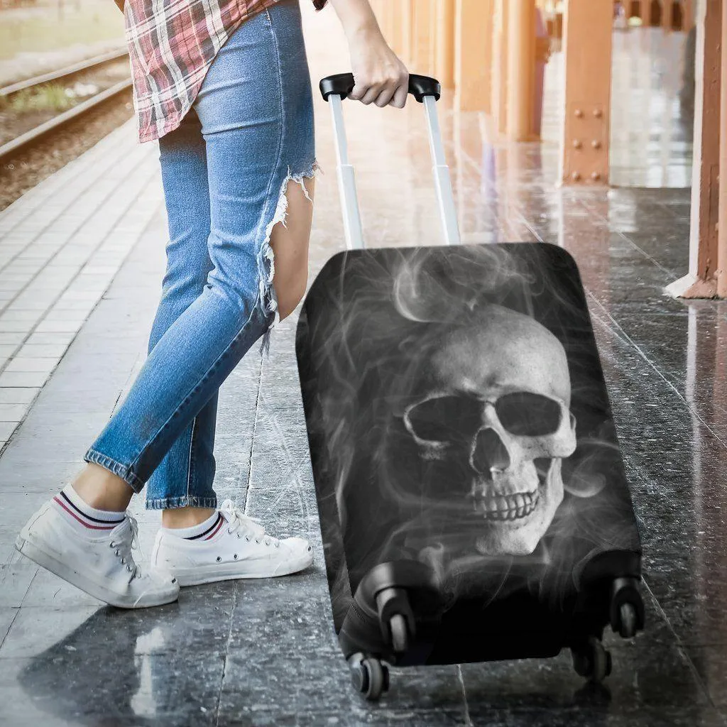 Smoked Skull Luggage Cover