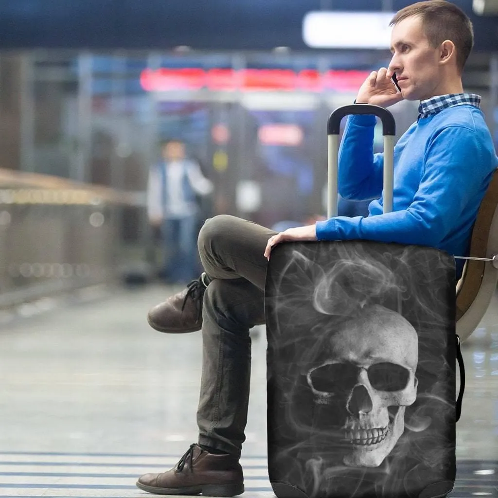 Smoked Skull Luggage Cover