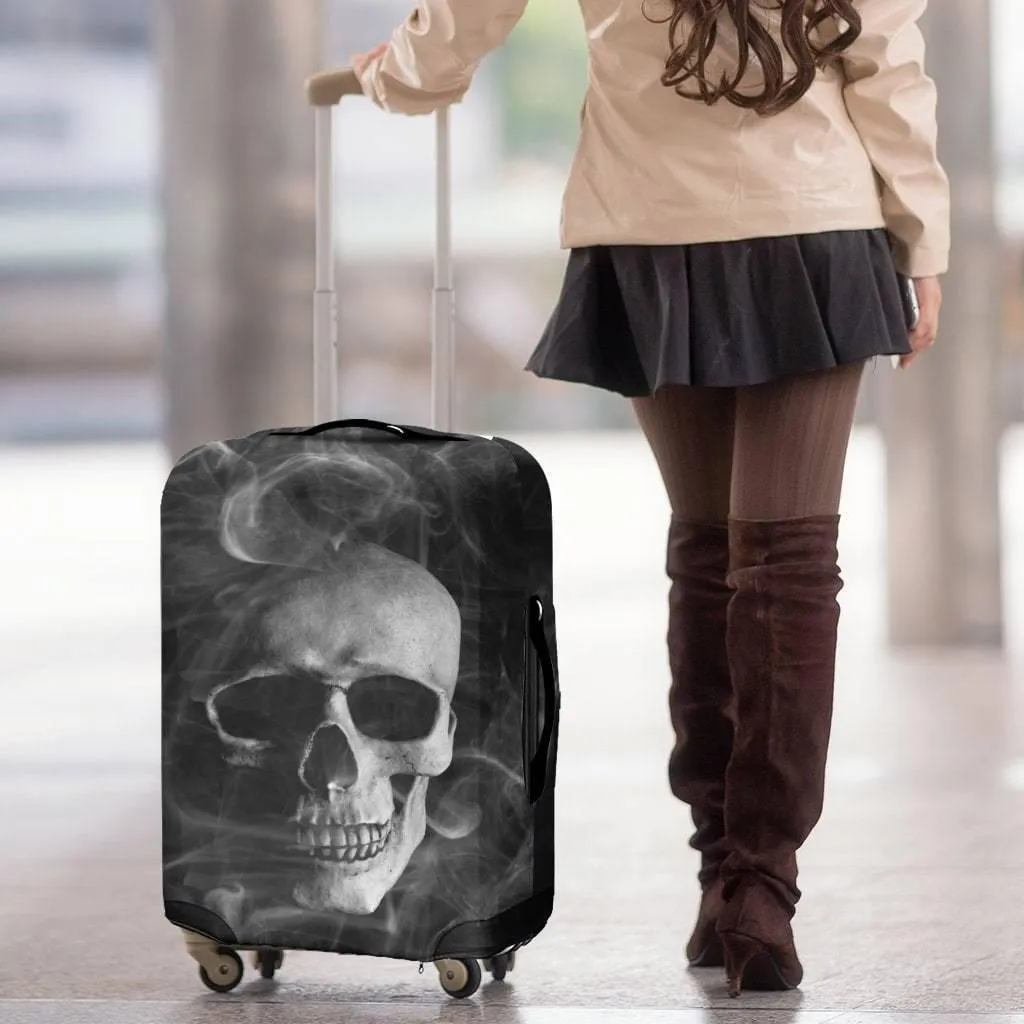 Smoked Skull Luggage Cover