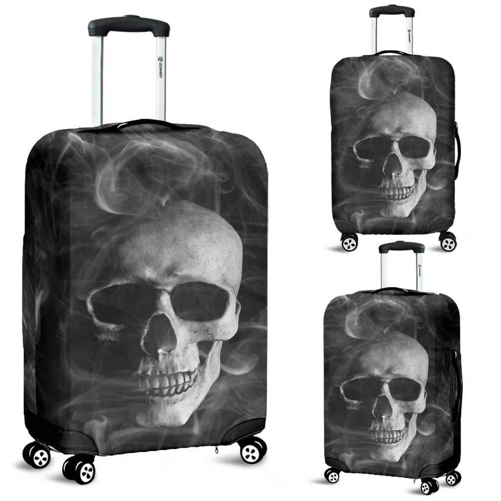 Smoked Skull Luggage Cover