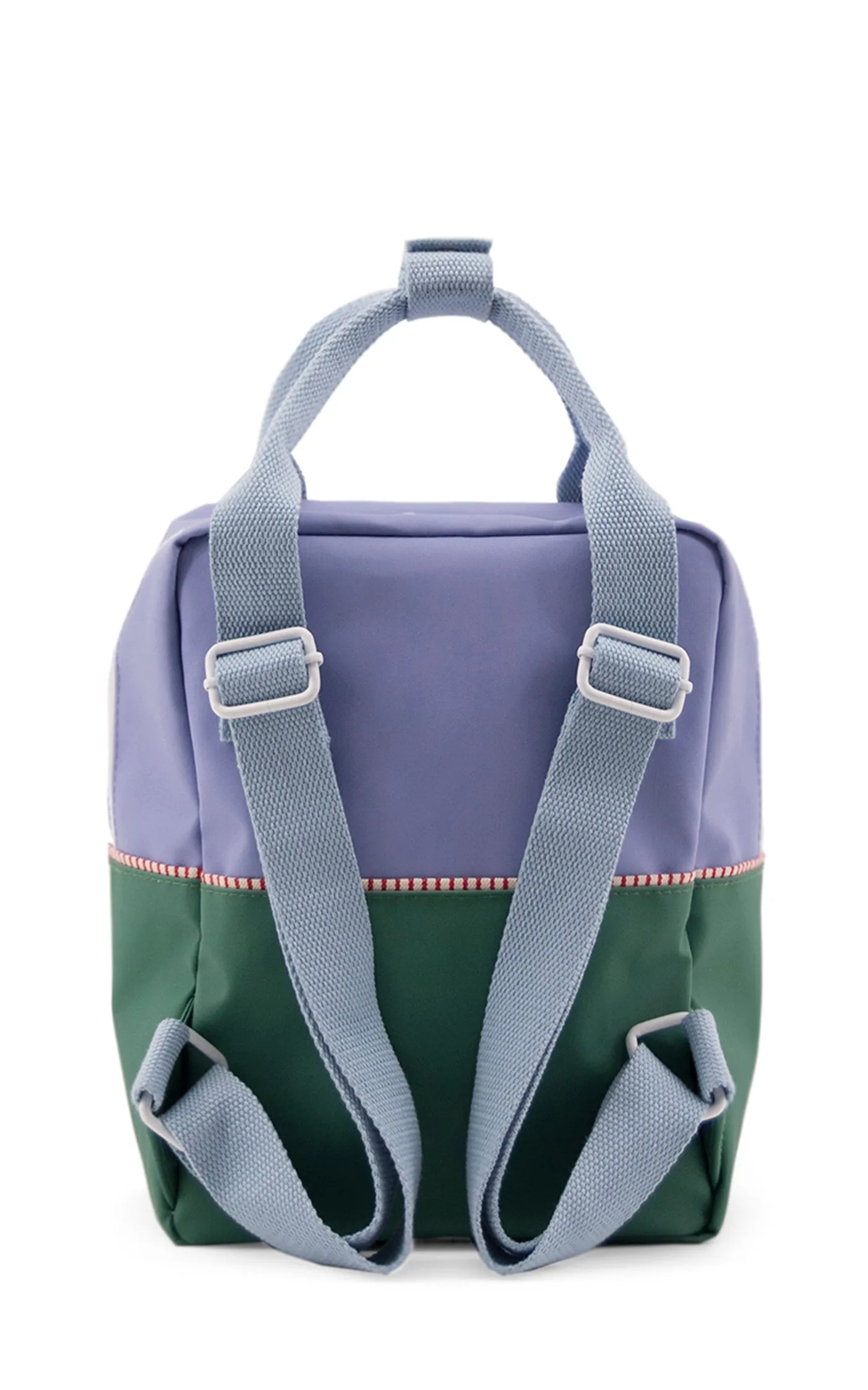 Sticky Lemon Color Block Collection Small Backpack, Moustafa Purple/Movie Green/Henckles Blue