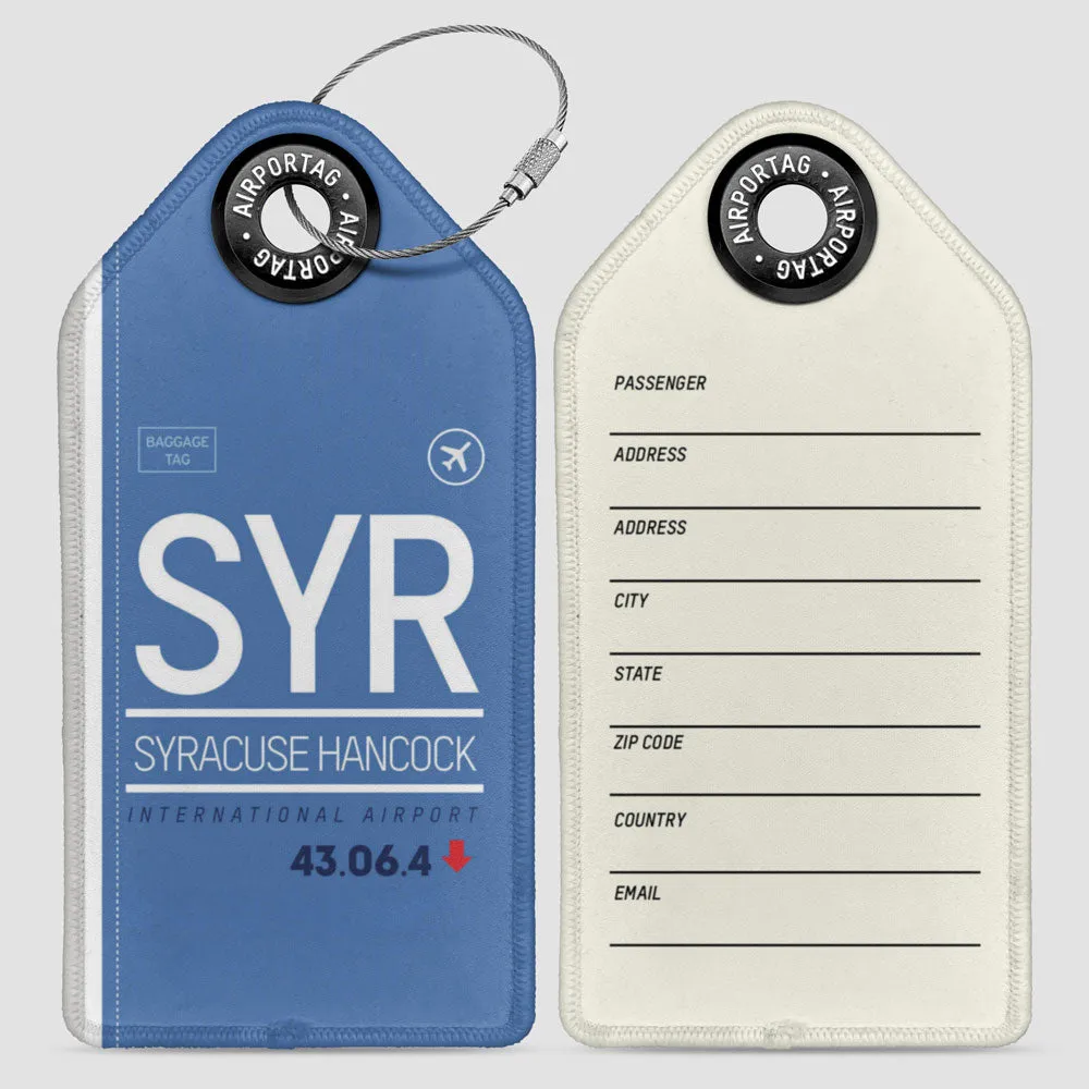 SYR - Luggage Tag