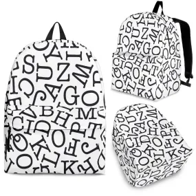 Teacher Letters Backpack