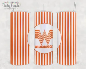 WHATABURGER Shimmer Glitter Tumbler TUMBWHATA0520