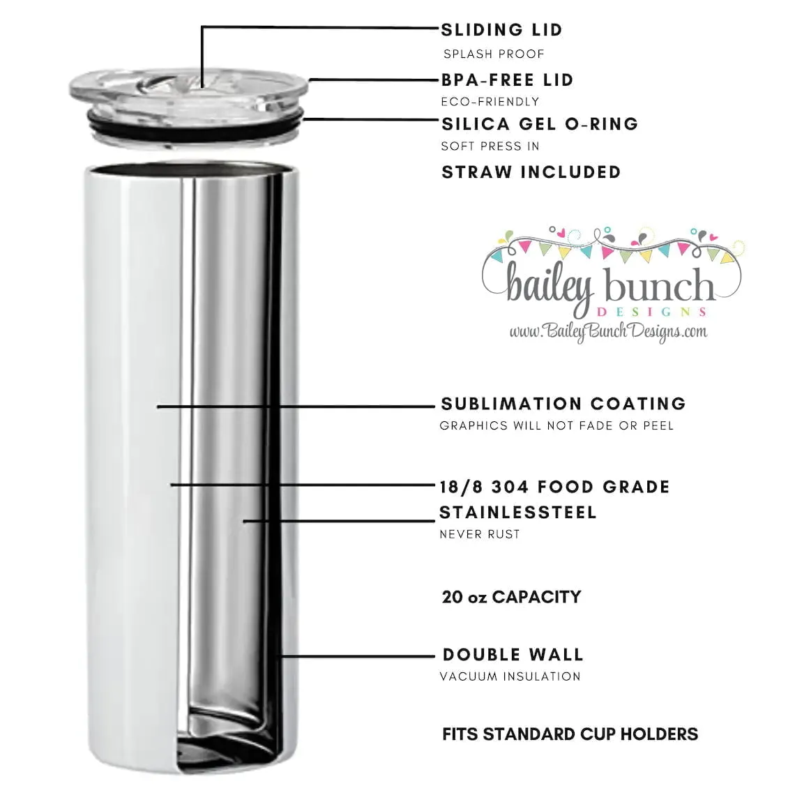 Wicked Shimmer Glitter Tumbler TUMBWICKEDF0520
