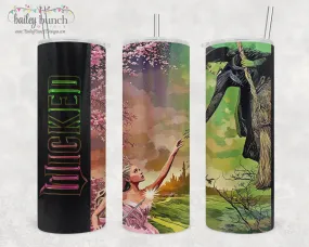 Wicked Shimmer Glitter Tumbler TUMBWICKEDF0520